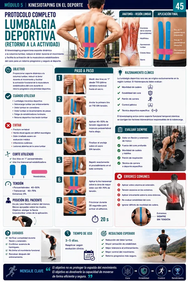 Página 45: protocolo de lumbalgia deportiva